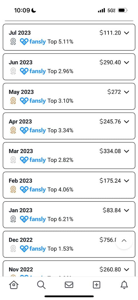 fansly money